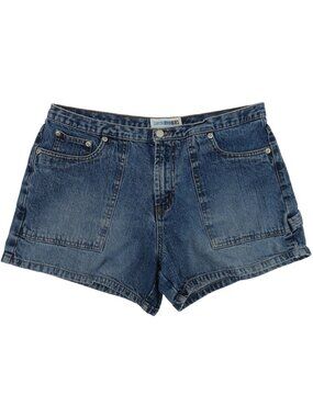 VTG Canyon River Blues Juniors 11 All Cotton Blue Denim Jean Shorts Pockets